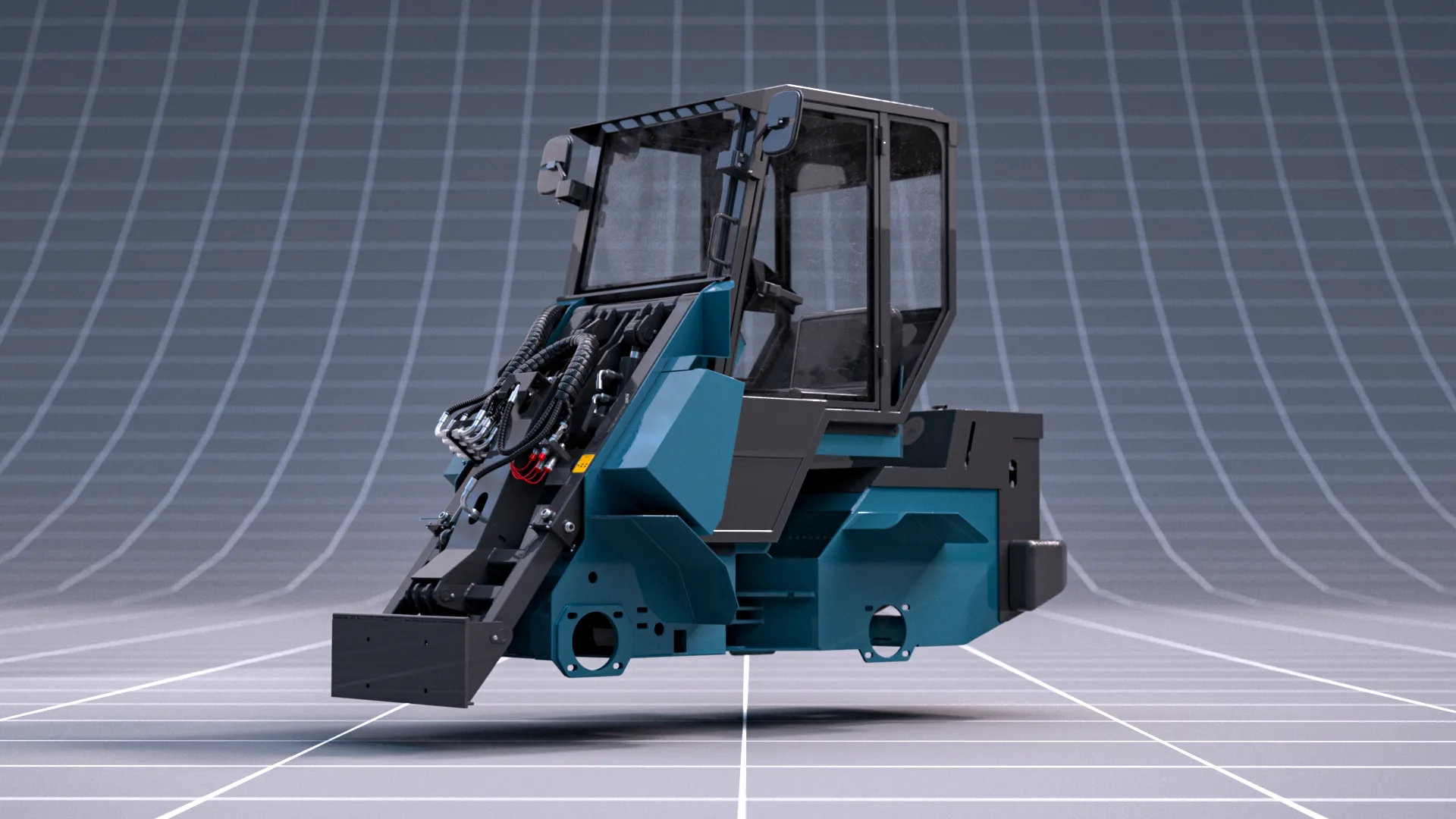 Compact loader preview for an interactive 3D 360° product viewer